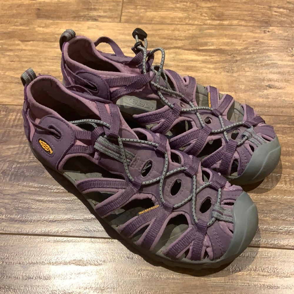 Keen purple and grey sandals